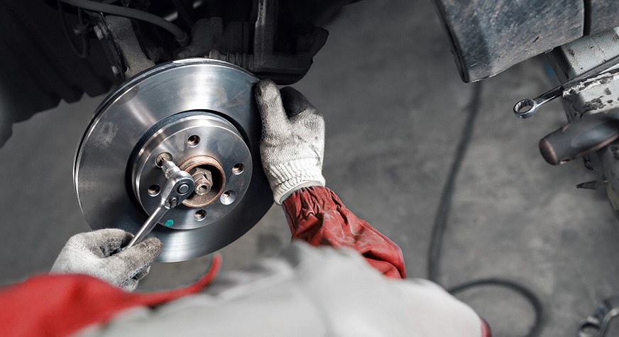 tools to change brake pads